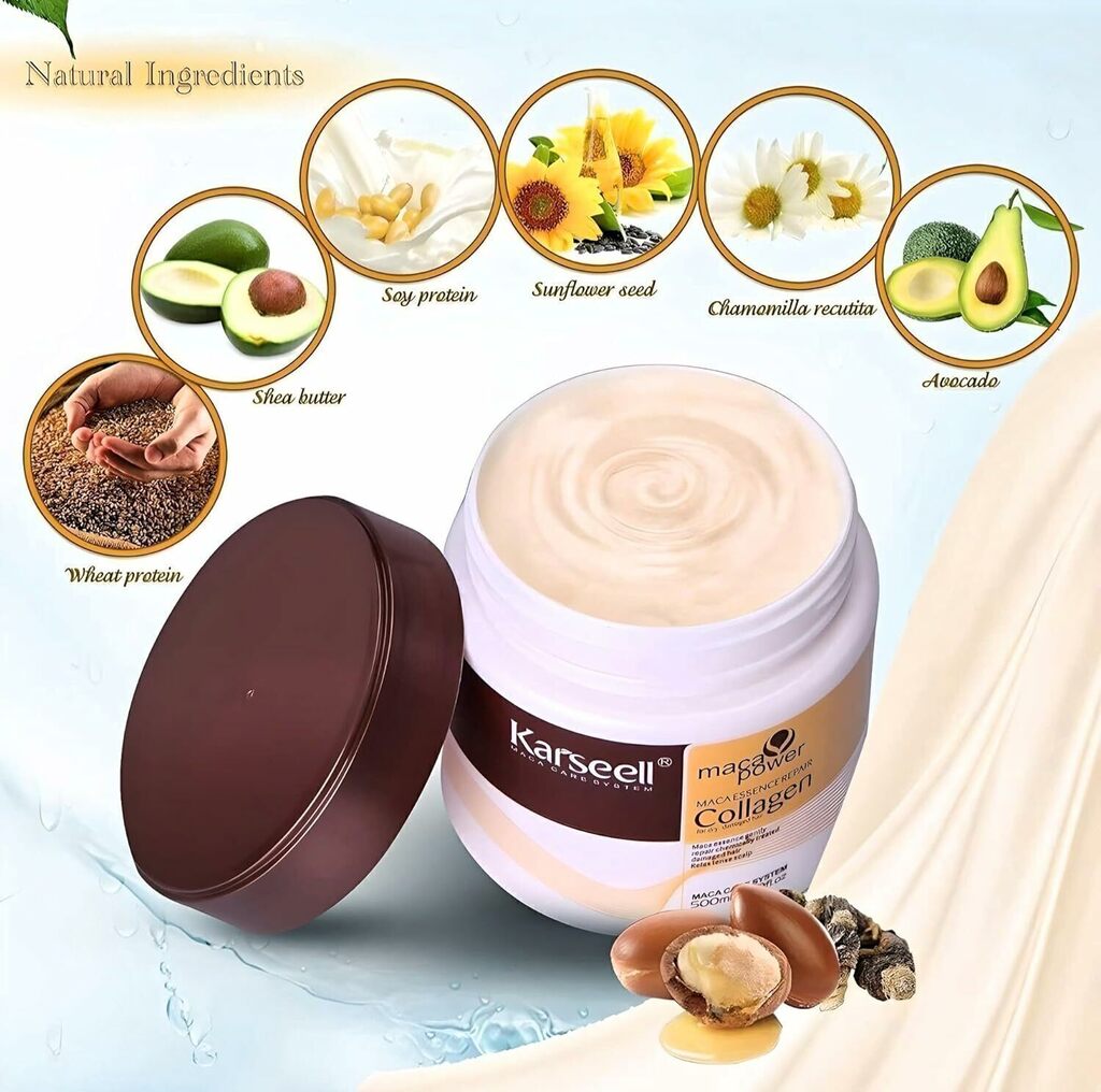 Karseell® Mascarilla de Colágeno Maca Power (500ml)