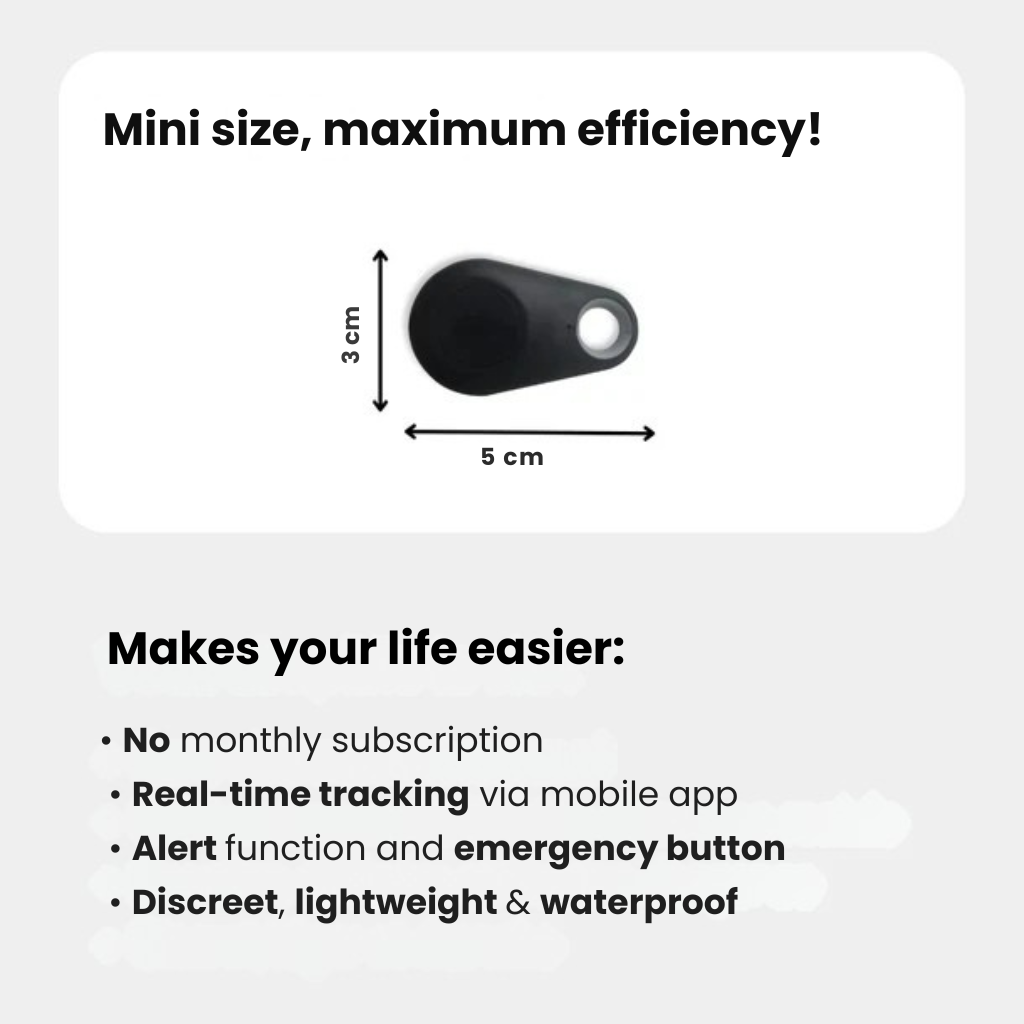 KidiSafe | Rastreador GPS Infantil Impermeable con Ubicación en Vivo y SOS