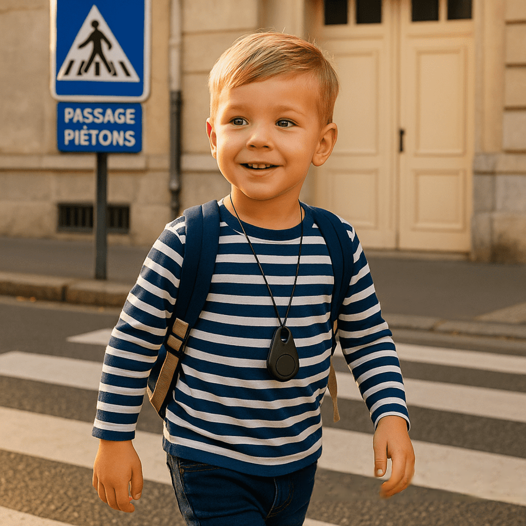 KidiSafe | Rastreador GPS Infantil Impermeable con Ubicación en Vivo y SOS