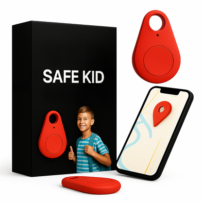 KidiSafe | Rastreador GPS Infantil Impermeable con Ubicación en Vivo y SOS