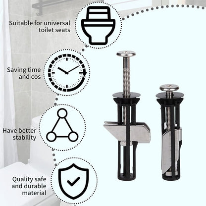 Kit de Tornillos para Asiento de Inodoro
