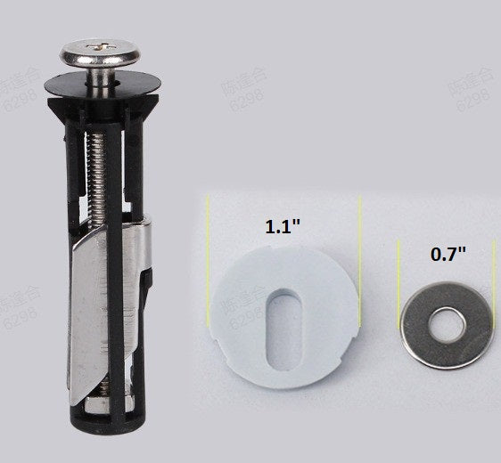 Kit de Tornillos para Asiento de Inodoro