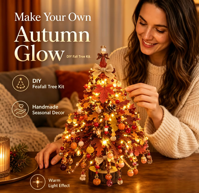 Kit DIY de árbol de Navidad con abalorios – Crea tu propia decoración navideña brillante