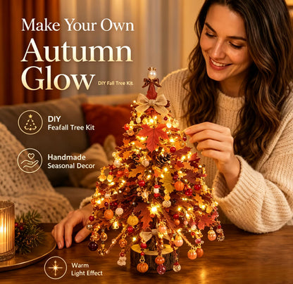 Kit DIY de árbol de Navidad con abalorios – Crea tu propia decoración navideña brillante