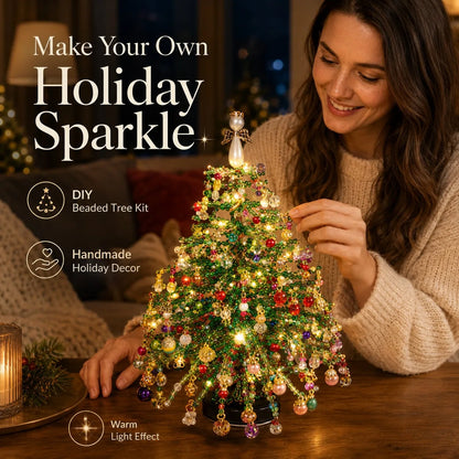 Kit DIY para árbol de Navidad de abalorios