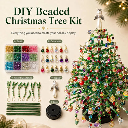 Kit DIY para árbol de Navidad de abalorios