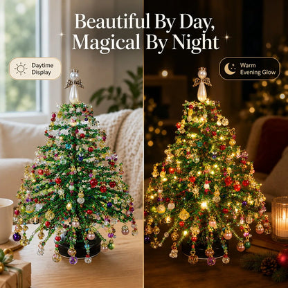 Kit DIY para árbol de Navidad de abalorios