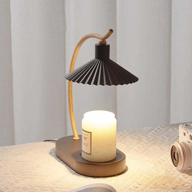 Lámpara Calentadora de Velas Vanessa | Ambiente Nórdico Elegante