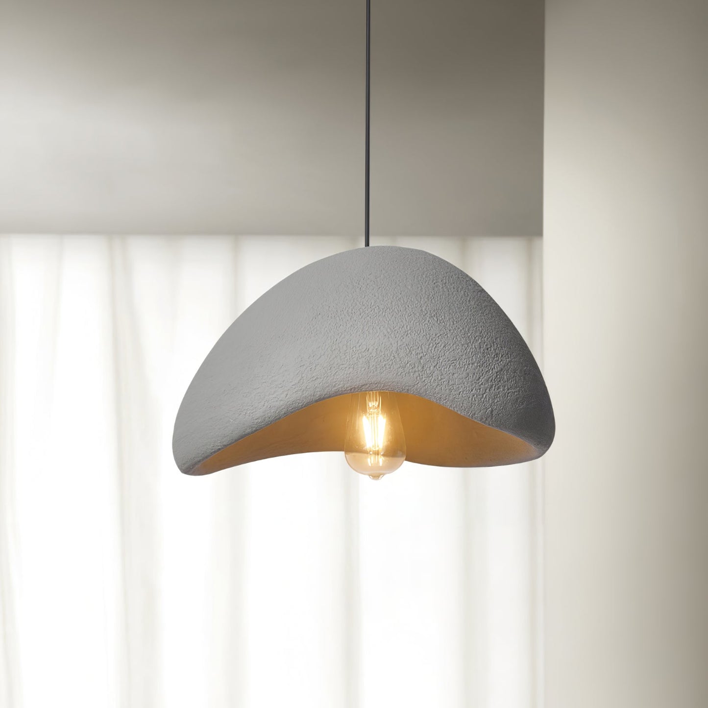 Lámpara Colgante Cocoon Wabi-Sabi, Estilo A