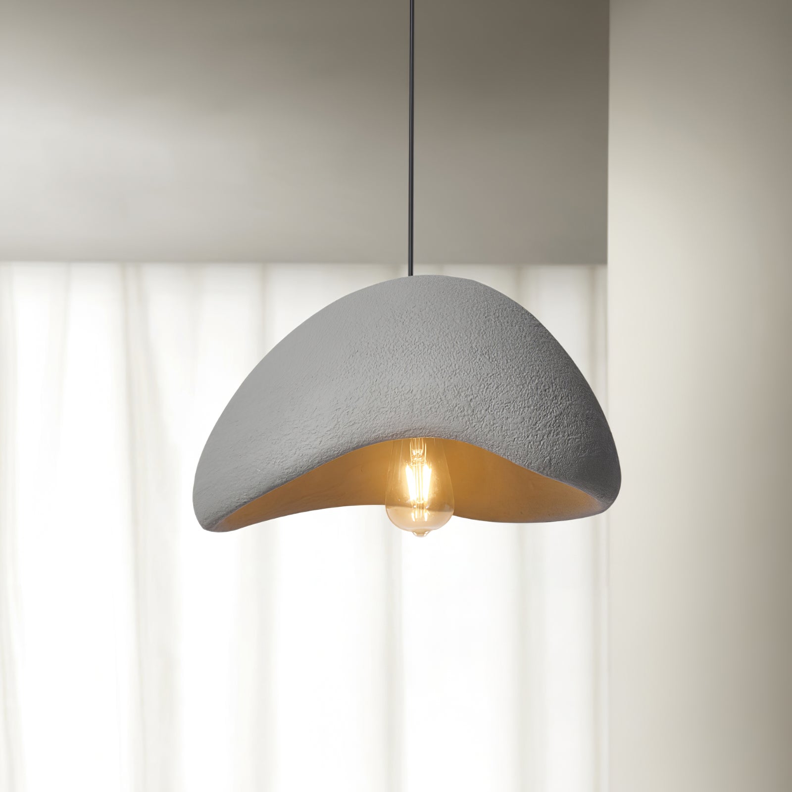 Lámpara Colgante Cocoon Wabi-Sabi, Estilo A