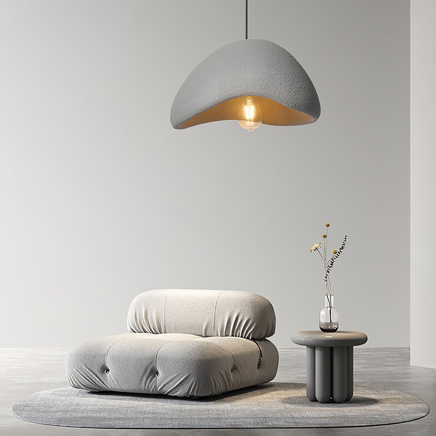 Lámpara Colgante Cocoon Wabi-Sabi, Estilo A