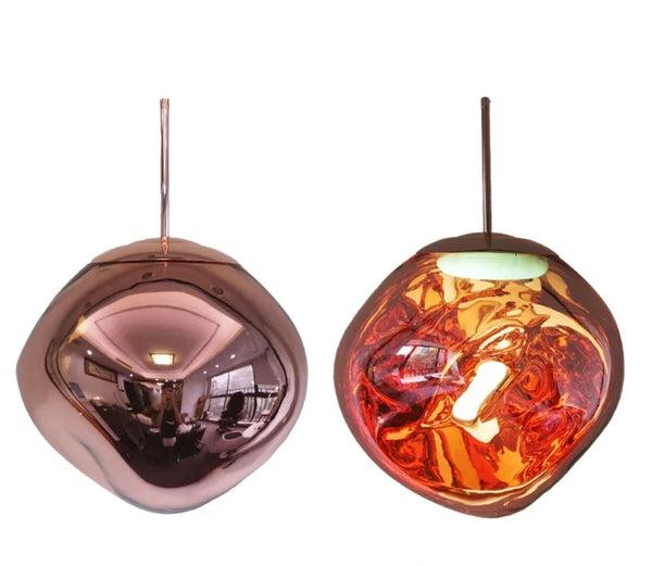 Lámpara Colgante de Vidrio Moderno para Interiores Elegantes