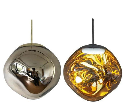 Lámpara Colgante de Vidrio Moderno para Interiores Elegantes