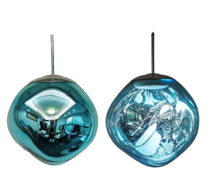 Lámpara Colgante de Vidrio Moderno para Interiores Elegantes