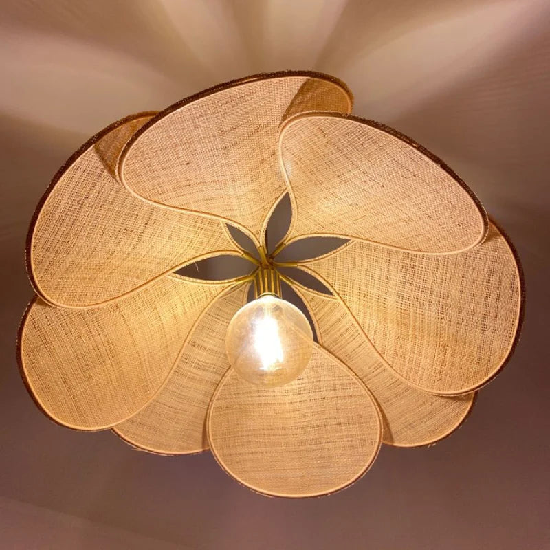 Lámpara Colgante Moderna en Forma de Flor