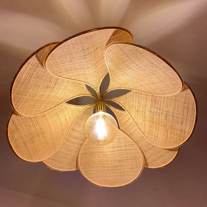 Lámpara Colgante Moderna en Forma de Flor