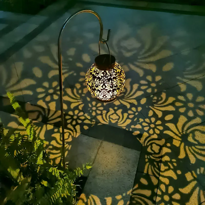 Lámpara Colgante Solar LED para Jardín Impermeable - RadiantGlow