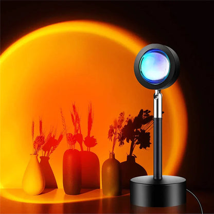 Lámpara de Atardecer con 4 Colores - GlowSphere