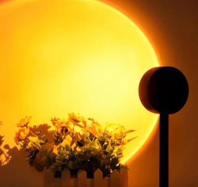 Lámpara de Atardecer con 4 Colores - GlowSphere