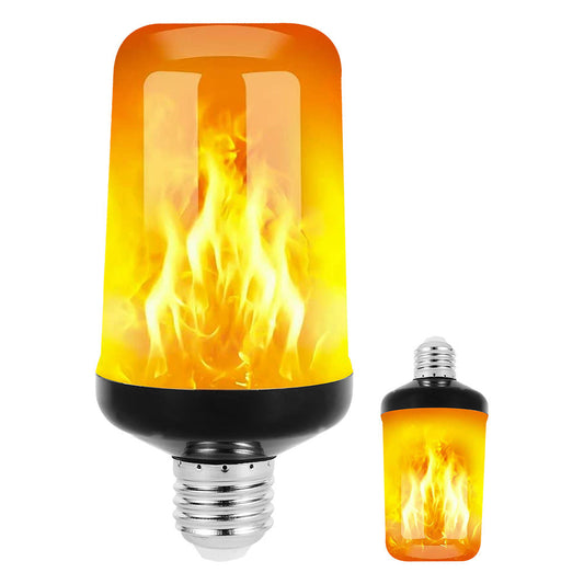 LÁMPARA DE FIESTA CON LUZ DE LLAMA LED - 4 MODOS SIMULANDO FUEGO