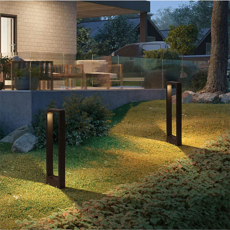 Lámpara de Jardín de Alta Calidad con Montaje Duradero para Uso Exterior