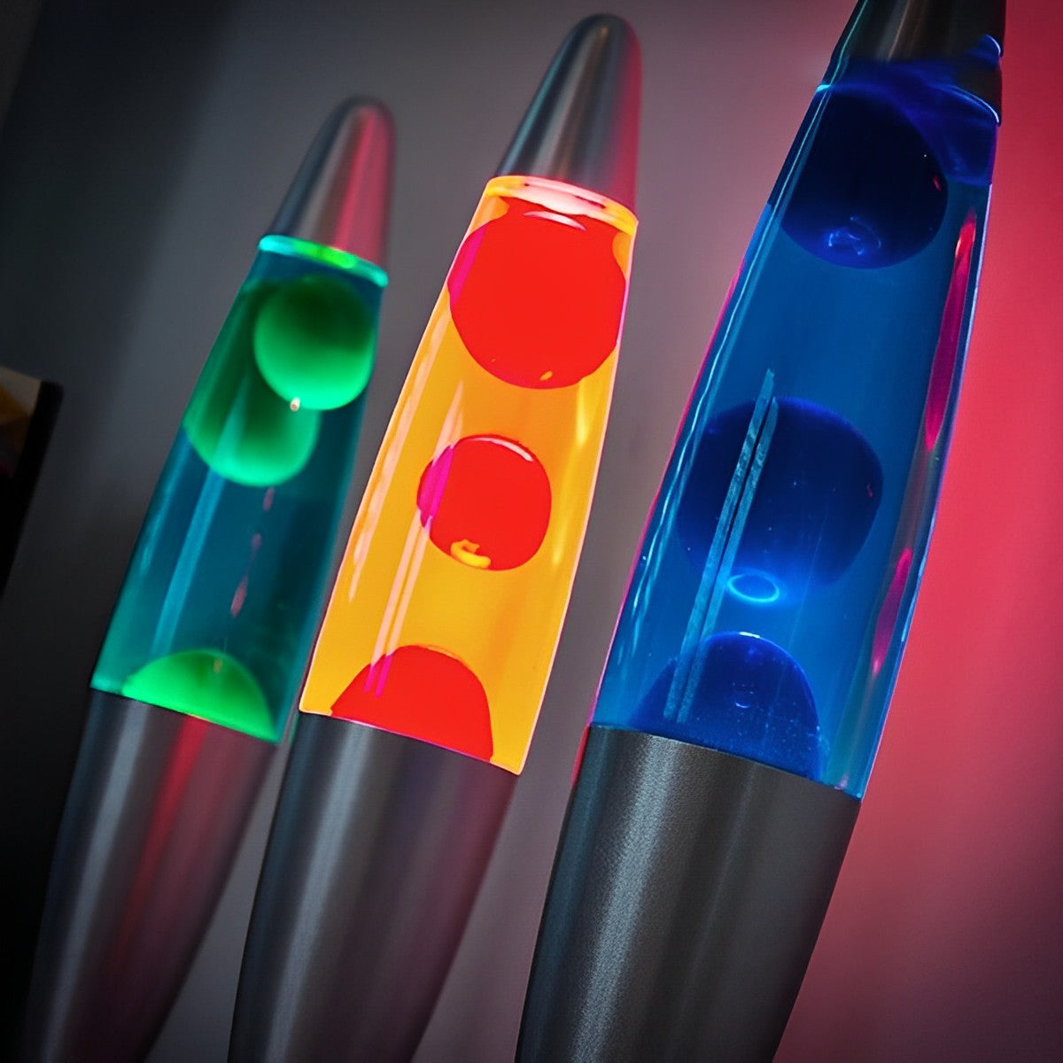 Lámpara de Lava Retro para Decoración de Iluminación en el Hogar