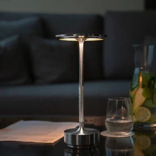 Lámpara de Mesa de Diseño Recargable por USB Inalámbrica - GlowBeam