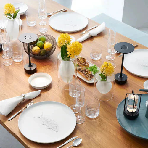 Lámpara de Mesa de Diseño Recargable por USB Inalámbrica - GlowBeam