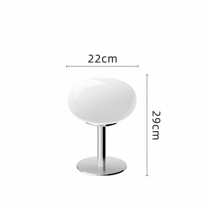 Lámpara de Mesa de Vidrio de Diseñador Italiano | Luz de Acento Moderna Retro