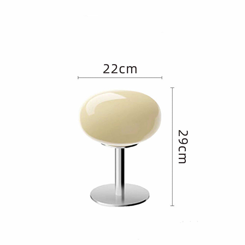Lámpara de Mesa de Vidrio de Diseñador Italiano | Luz de Acento Moderna Retro