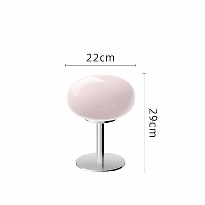 Lámpara de Mesa de Vidrio de Diseñador Italiano | Luz de Acento Moderna Retro