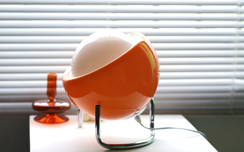 LÁMPARA DE MESA DE VIDRIO RETRO - ILUMINACIÓN NORDICA ATMOSFÉRICA