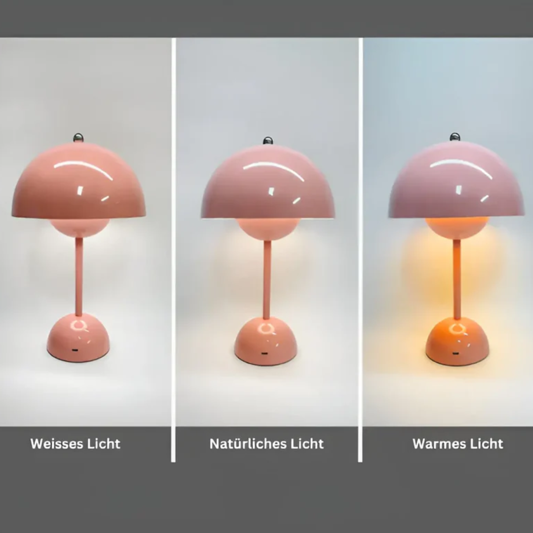 Lámpara de Mesa Escandinava con Toque Luminoso - NordicBeam