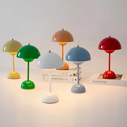 Lámpara de Mesa Escandinava con Toque Luminoso - NordicBeam