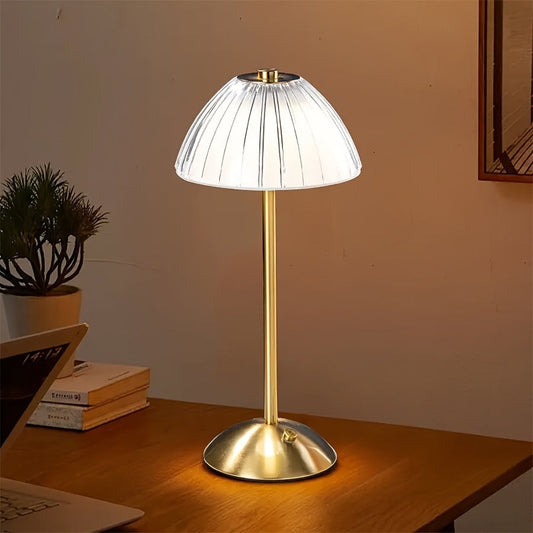 Lámpara de Mesa Golden Touch | Recargable por USB