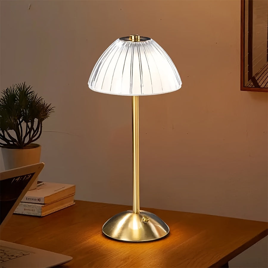 Lámpara de Mesa Golden Touch | Recargable por USB