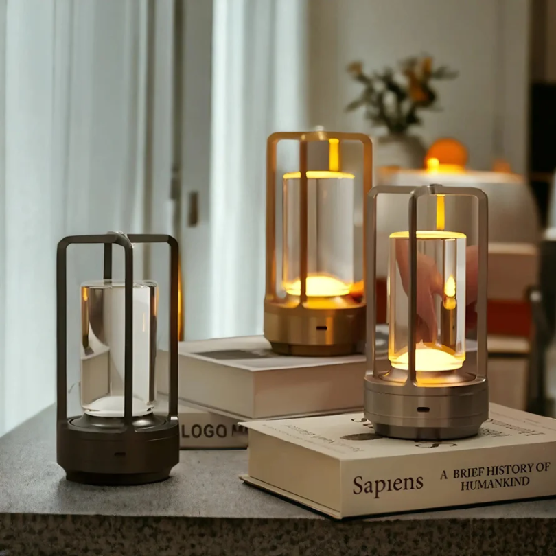 Lámpara de Mesa LED Inalámbrica Escandinava - NordicaGlow