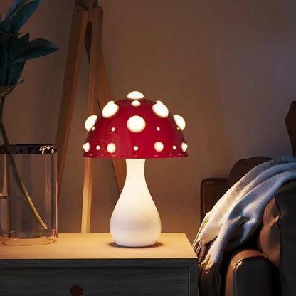 Lámpara de Mesa LED | Luz Moderna Inspirada en Amanita