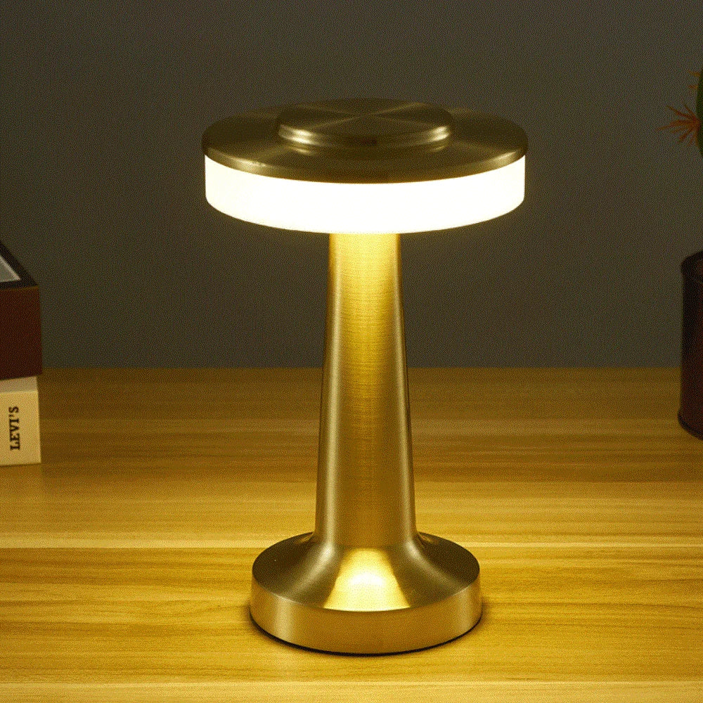 Lámpara de Mesa LED Portátil Inalámbrica Clásica - LumiCrest