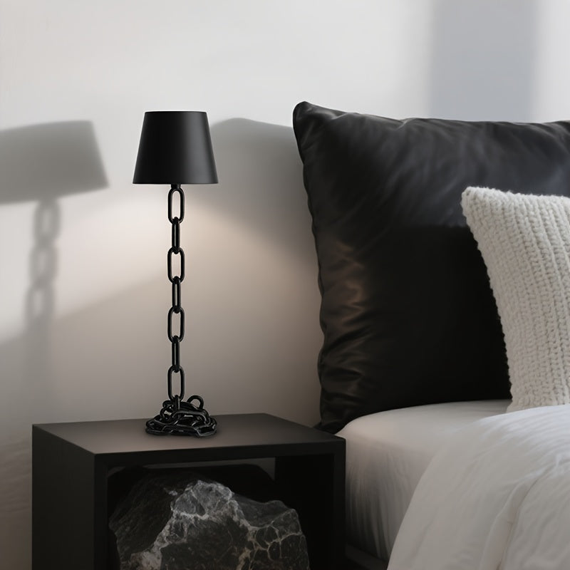 Lámpara de Mesa Moderna de Cadena | Luz LED Táctil Recargable