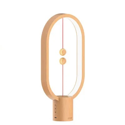 Lámpara de Mesa Moderno Balance con Diseño de Interruptor Flotante