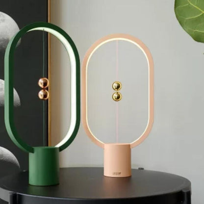 Lámpara de Mesa Moderno Balance con Diseño de Interruptor Flotante