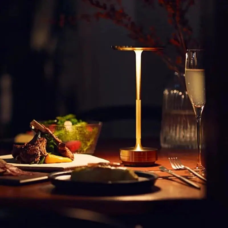 Lámpara de Mesa Táctil Recargable | Luz de Mesa LED Regulable