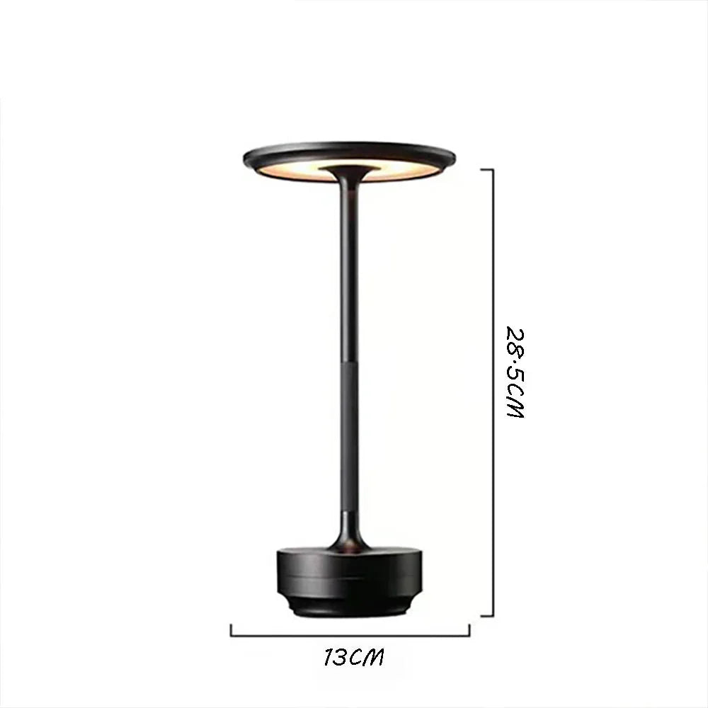 Lámpara de Mesa Táctil Recargable | Luz de Mesa LED Regulable