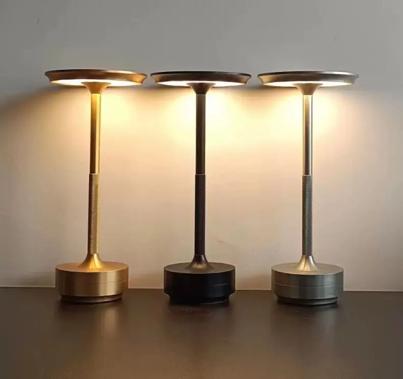 Lámpara de Mesa Táctil Recargable | Luz de Mesa LED Regulable