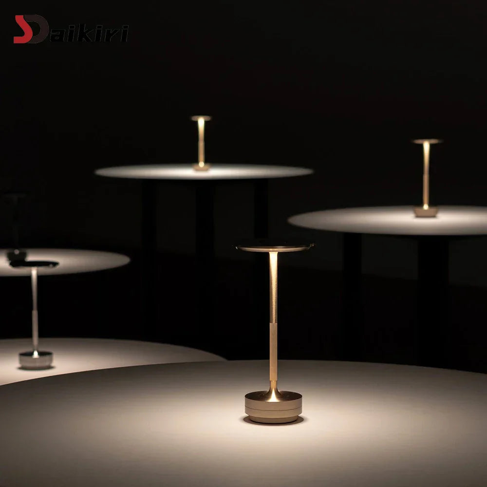 Lámpara de Mesa Táctil Recargable | Luz de Mesa LED Regulable