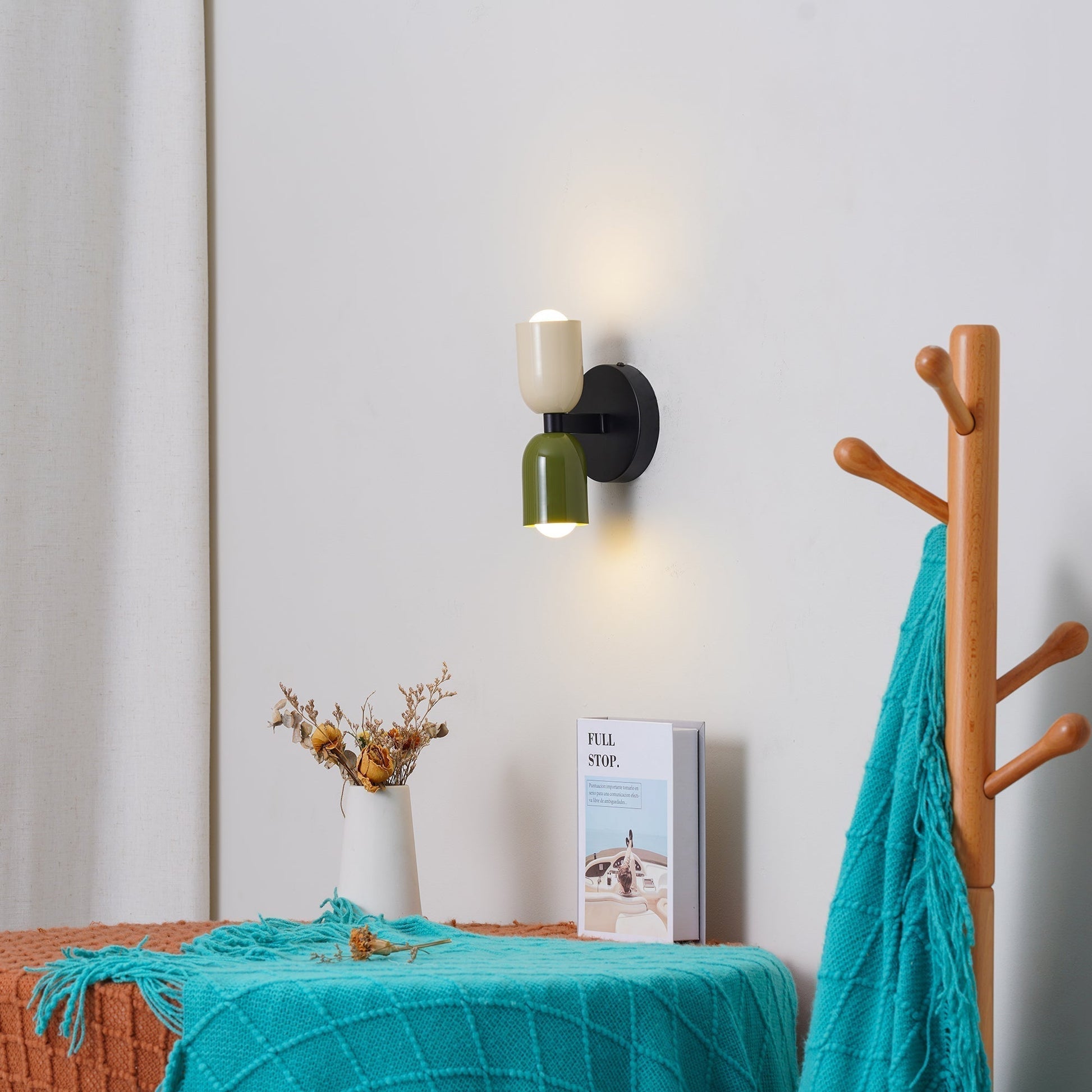 Lámpara de Pared Colorida para Cama | Luz de Pared Nórdica Macaron