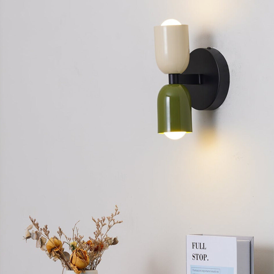 Lámpara de Pared Colorida para Cama | Luz de Pared Nórdica Macaron