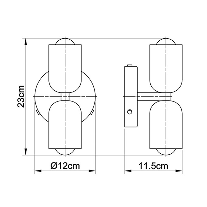 Lámpara de Pared Colorida para Cama | Luz de Pared Nórdica Macaron