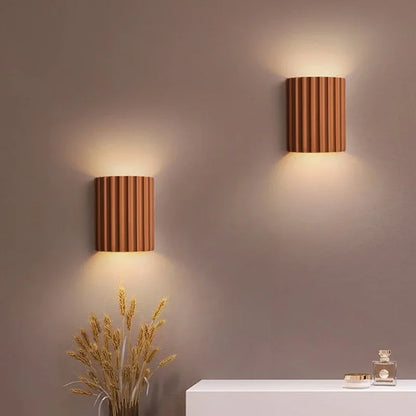 Lámpara de Pared de Resina Moderna Nórdica | Lámpara de Pared Interior Elegante